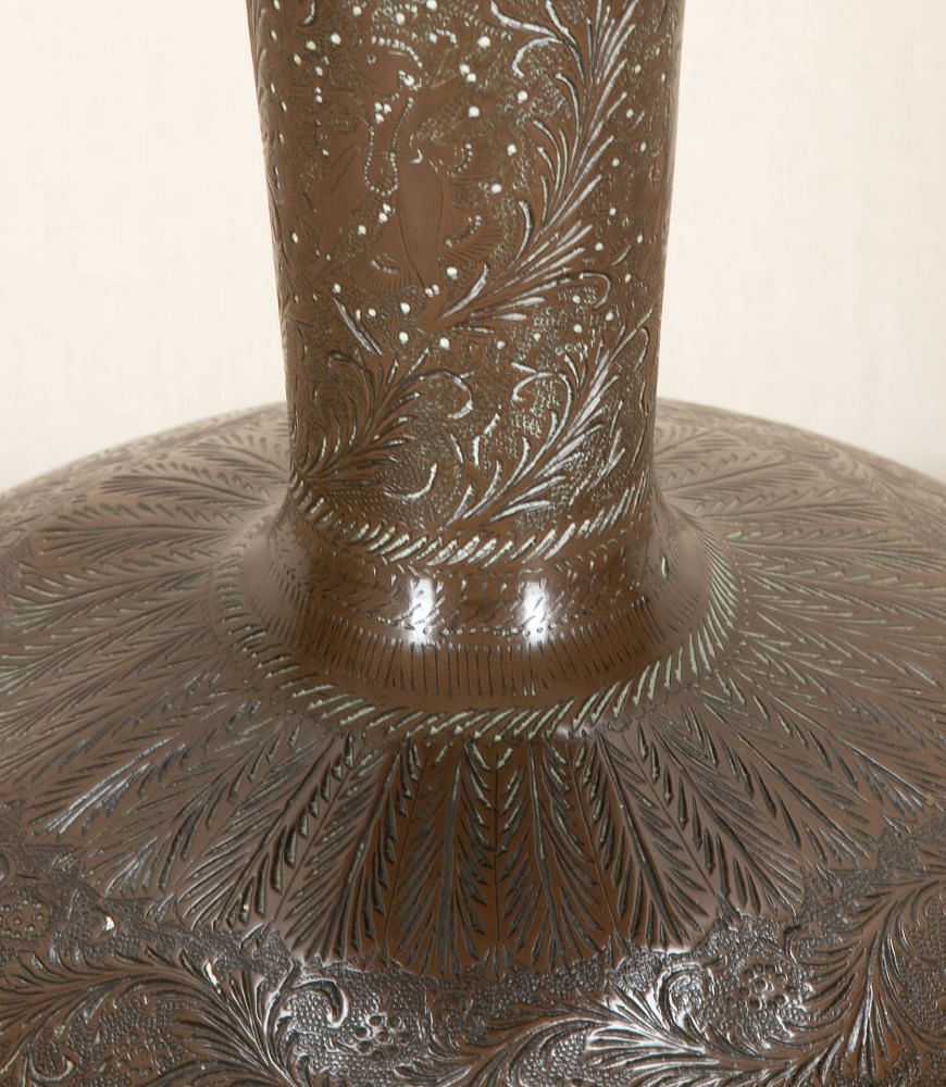 19th Century Anglo Indian Metalwork Vase DA2843372