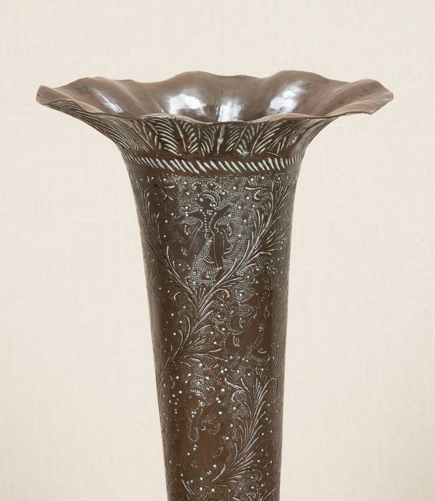 19th Century Anglo Indian Metalwork Vase DA2843372