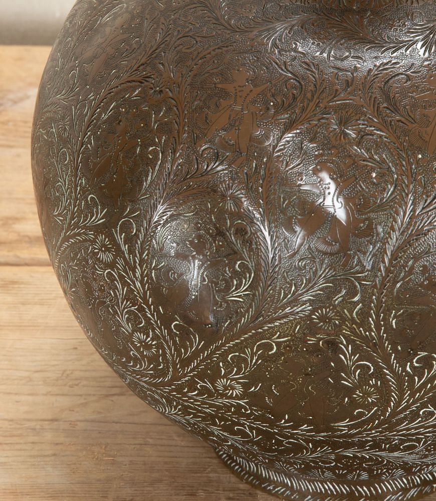 19th Century Anglo Indian Metalwork Vase DA2843372