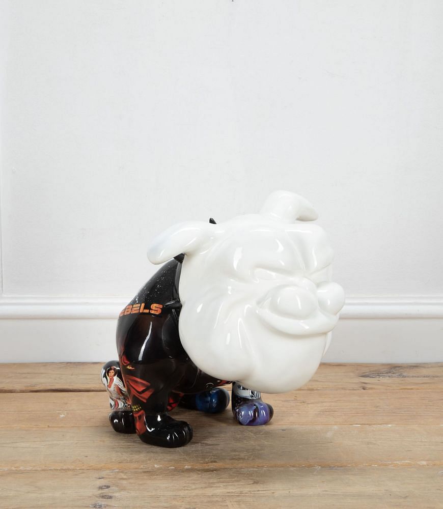 Christophe Comerro Bulldog Sculpture DA2935566