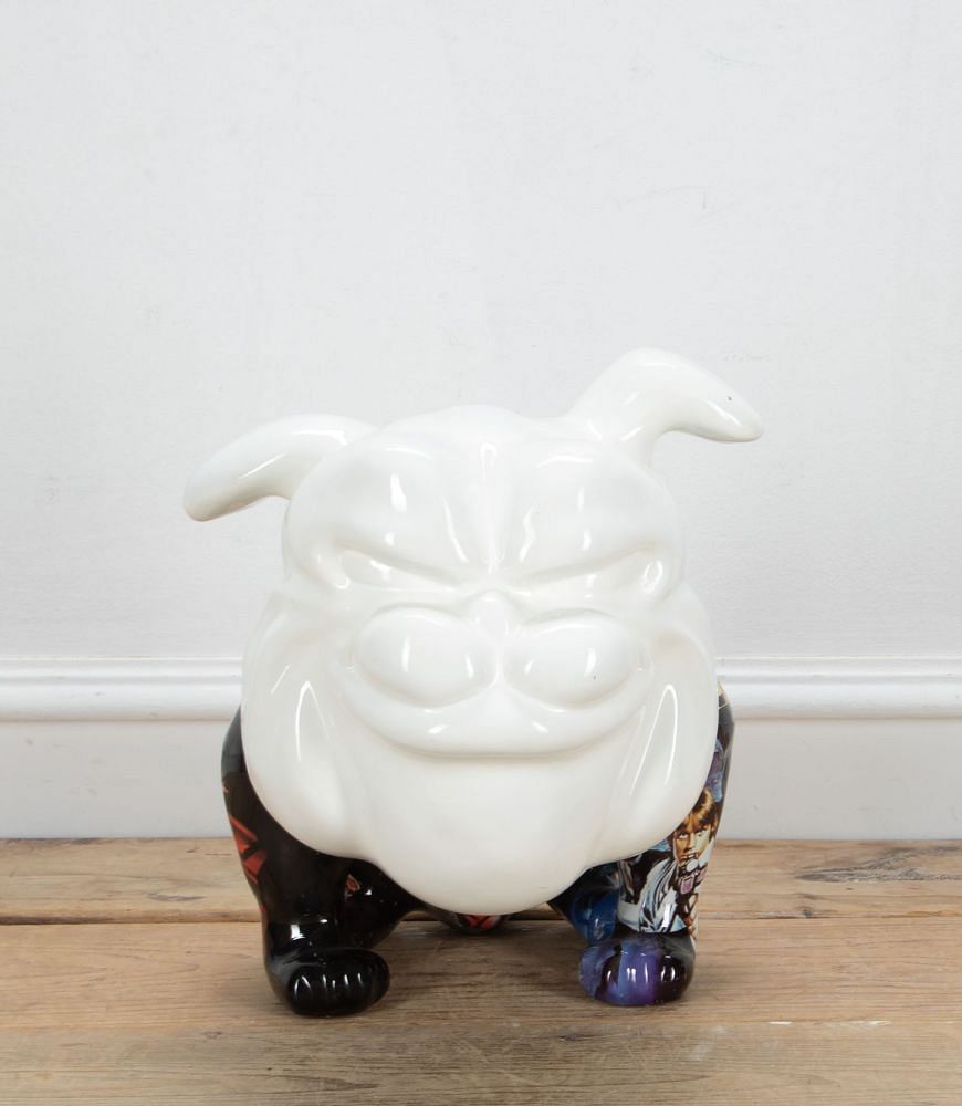 Christophe Comerro Bulldog Sculpture DA2935566