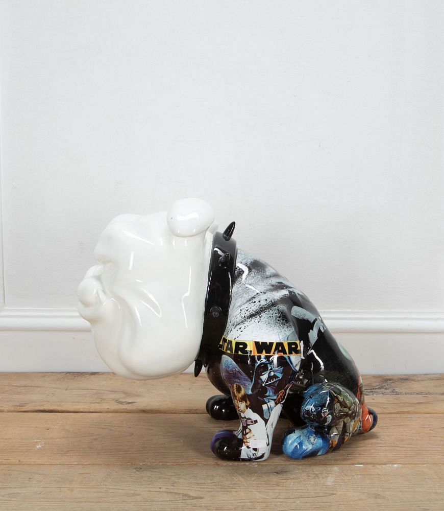 Christophe Comerro Bulldog Sculpture DA2935566