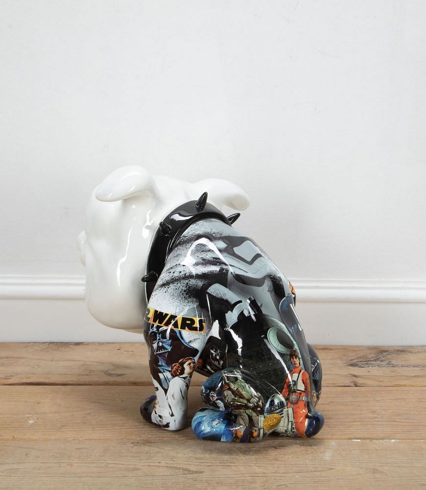 Christophe Comerro Bulldog Sculpture DA2935566