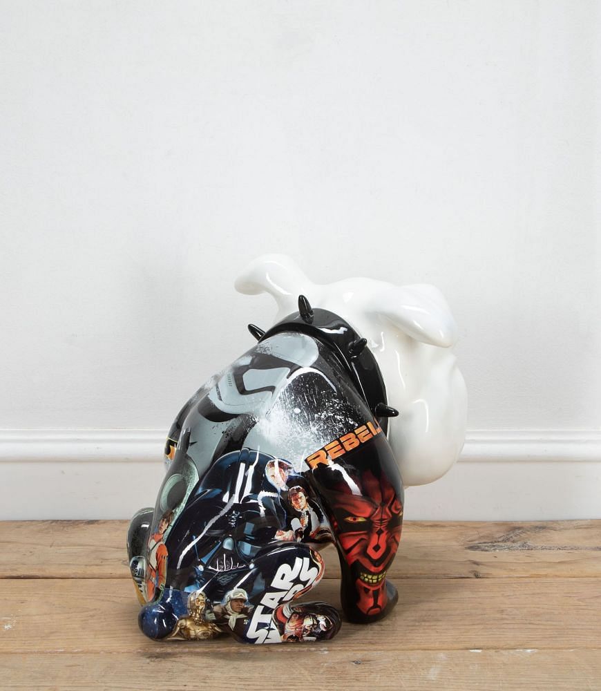 Christophe Comerro Bulldog Sculpture DA2935566