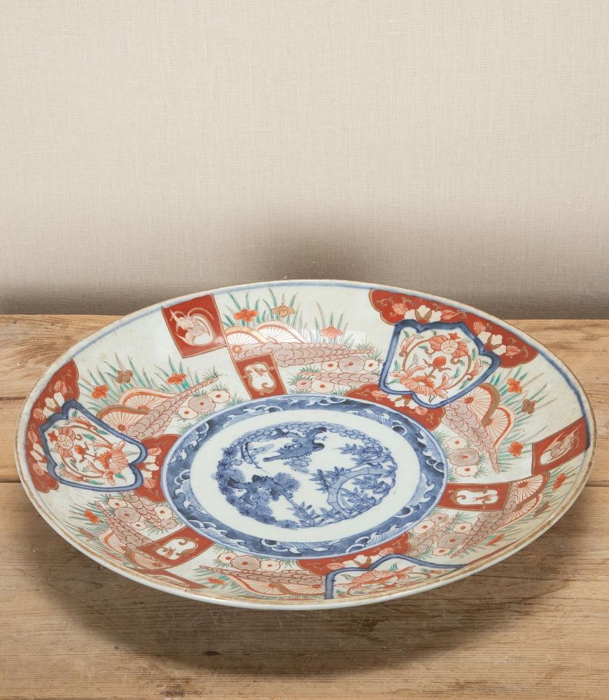 Set of Four Large 19th Century Japanese Imari Dishes DA2943009