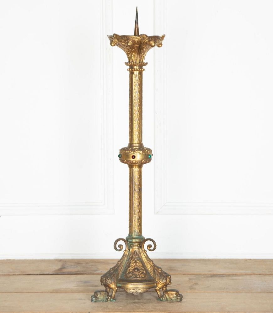 19th Century Church Altar Candlestick DA3235247