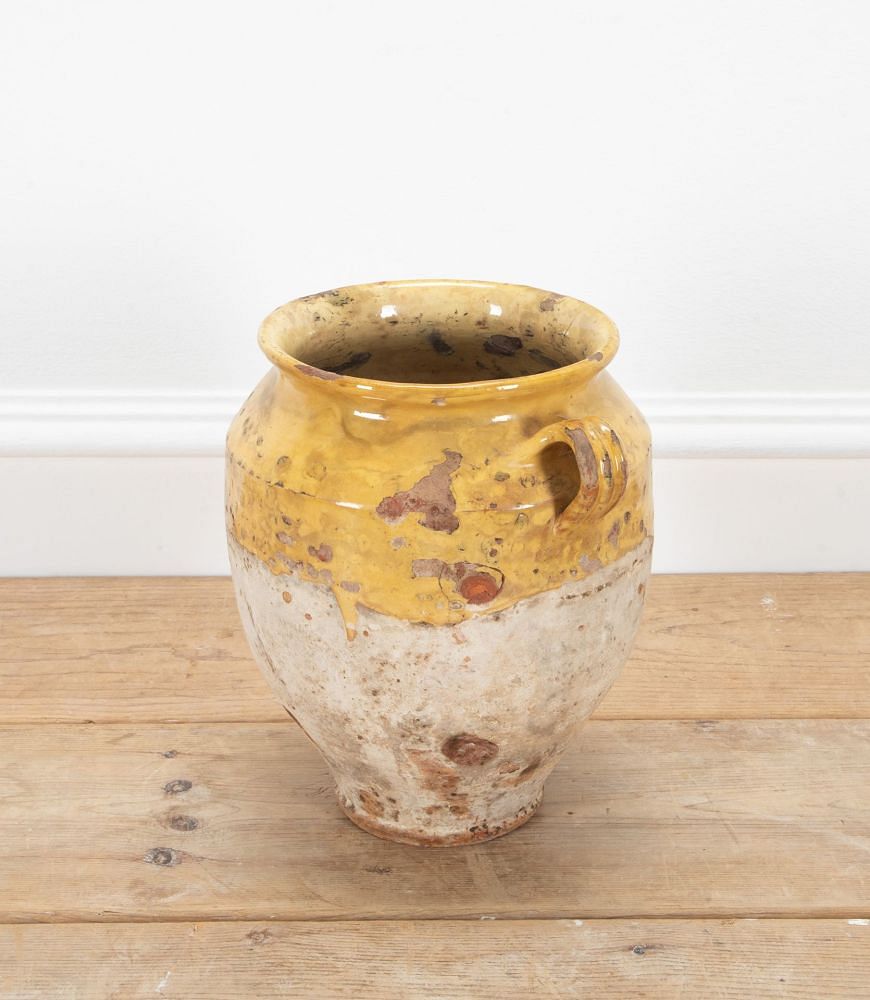 19th Century French Confit Pot with Handles DA3239187
