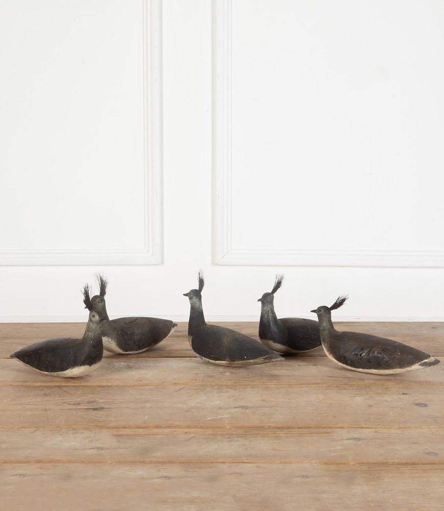Set of Five Early 20th Century Lapwing Decoys DA3436949
