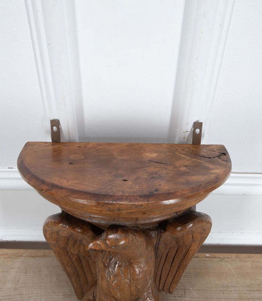 Late 18th Century Carved English Oak Eagle Corbel DA3439560