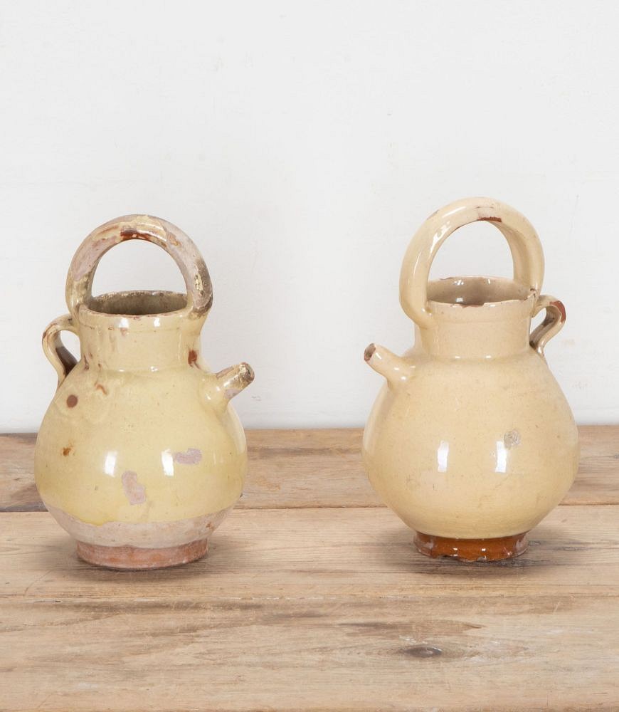 Pair of Small Late 19th Century Orjol Water Jars from Salon-de-Provence DA3442336
