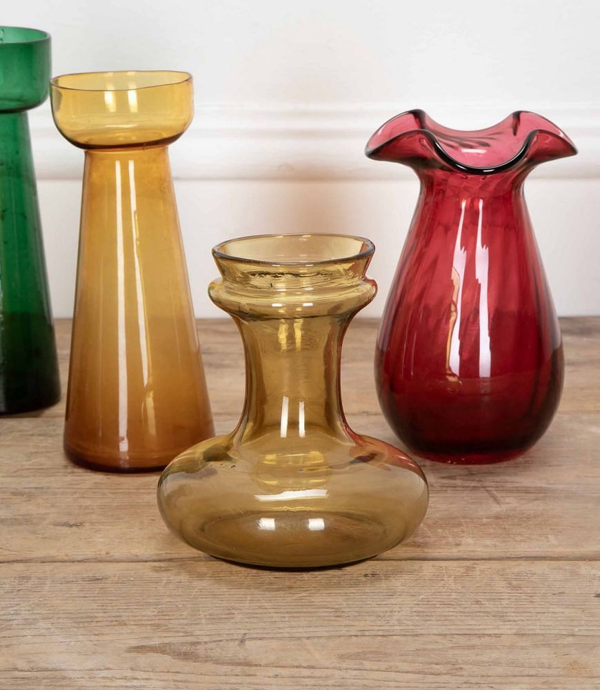 Collection of English Glass Hyacinth Vases DA3538024