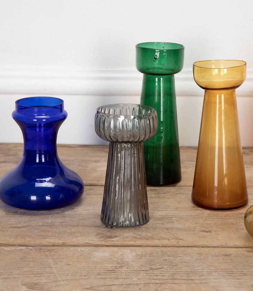 Collection of English Glass Hyacinth Vases DA3538024