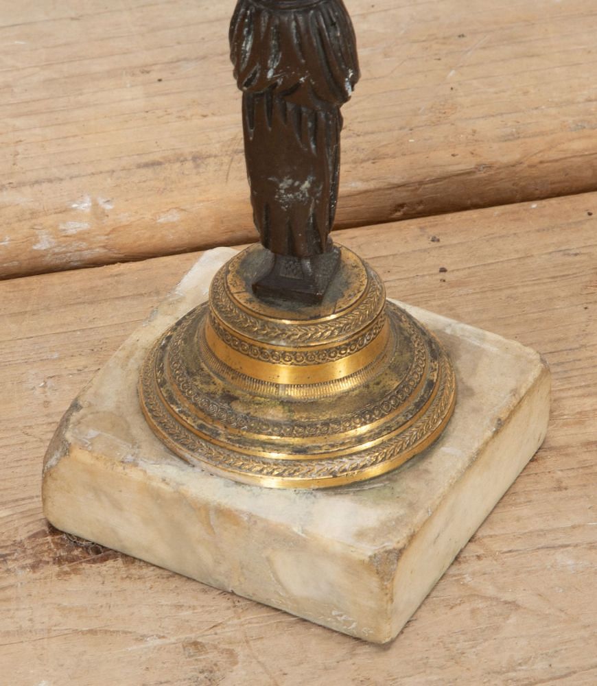 Pair of 19th Century Italian Regency Candle Sticks DA3641288