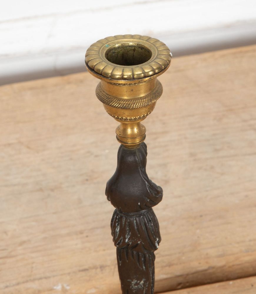 Pair of 19th Century Italian Regency Candle Sticks DA3641288
