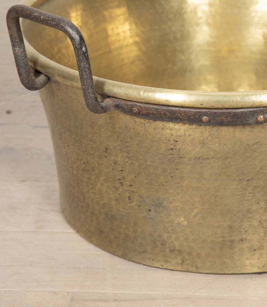 Late 19th Century Country House Brass Log Bin DA3836473