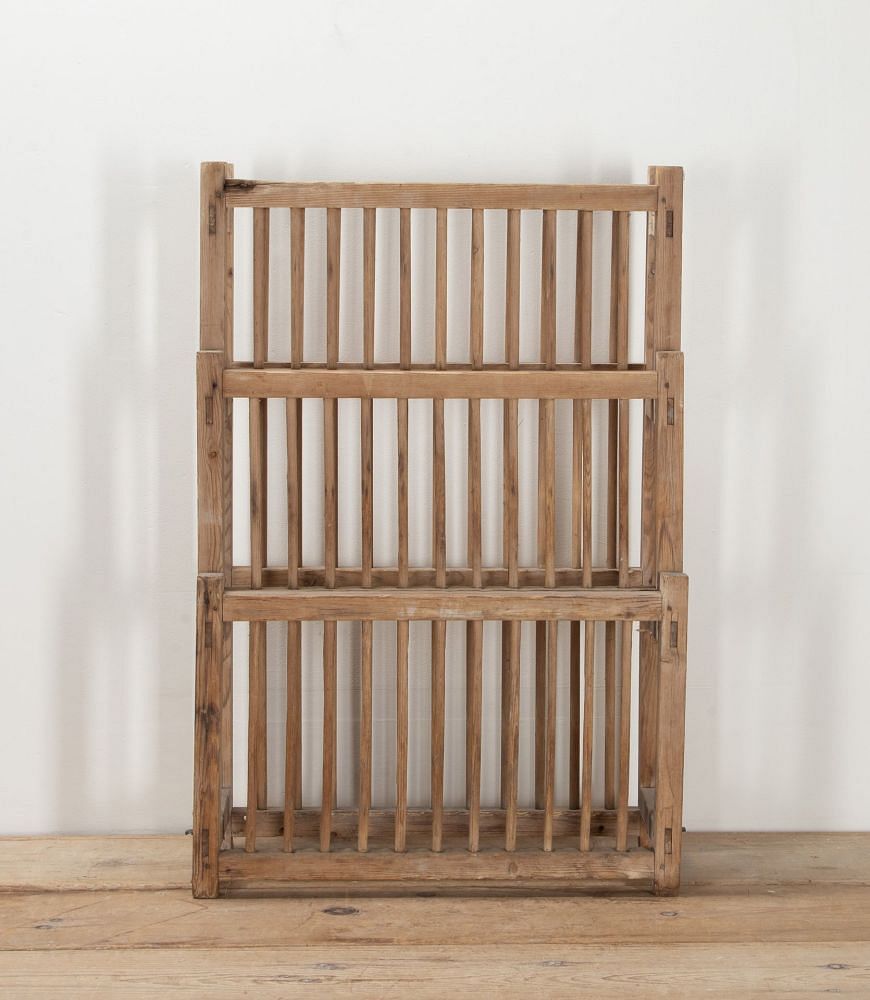 Small 20th Century English Pine Plate Rack DA3841643