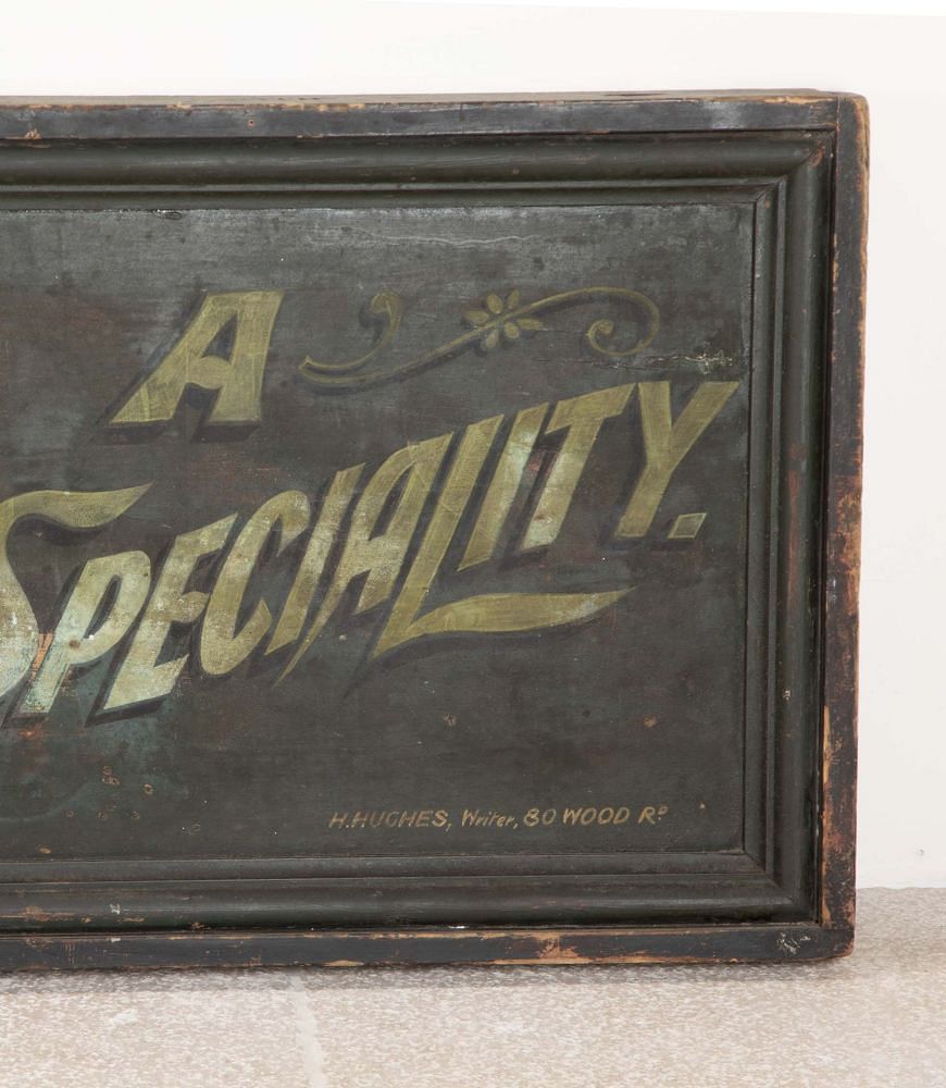 Very Large 20th Century Butchers Shop Sign DA4342413