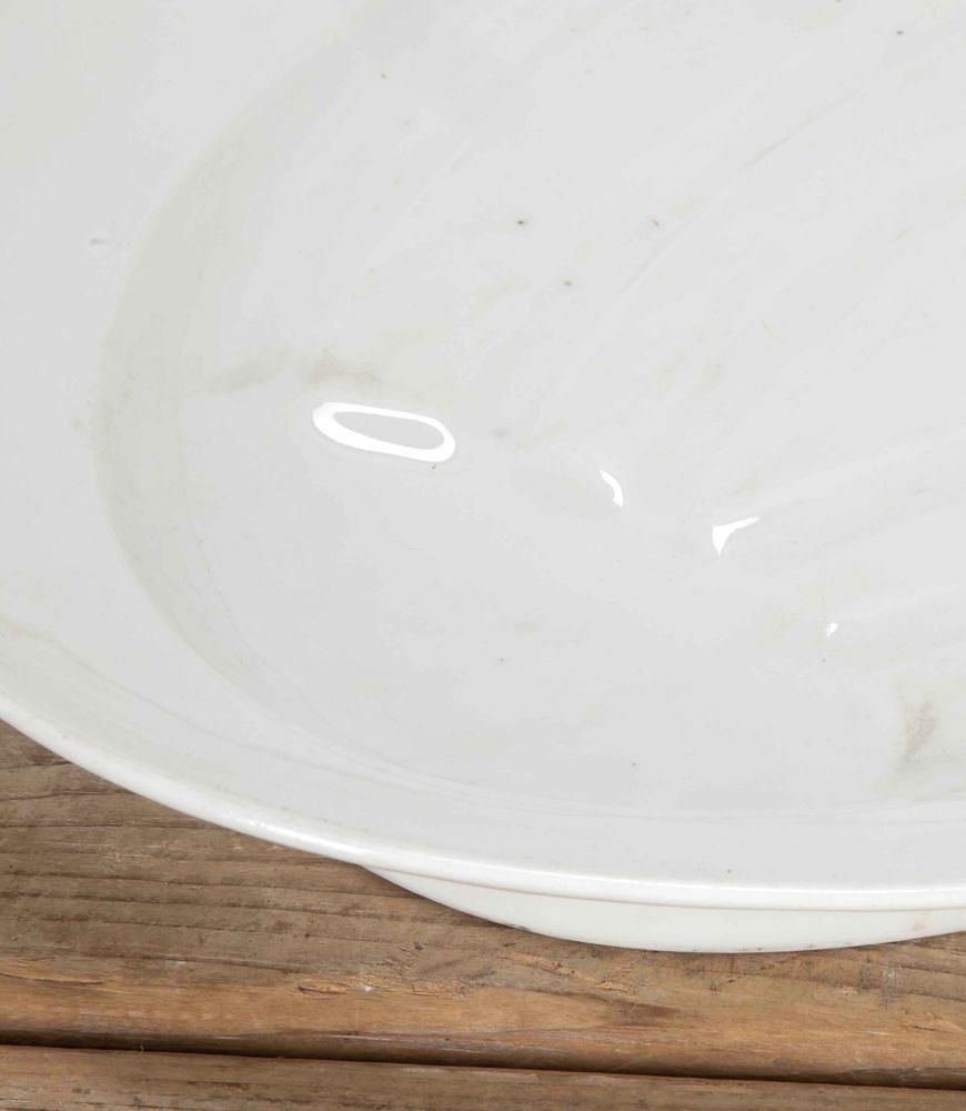 French 20th Century Meat Plate with Gravy Bowl DA4458660
