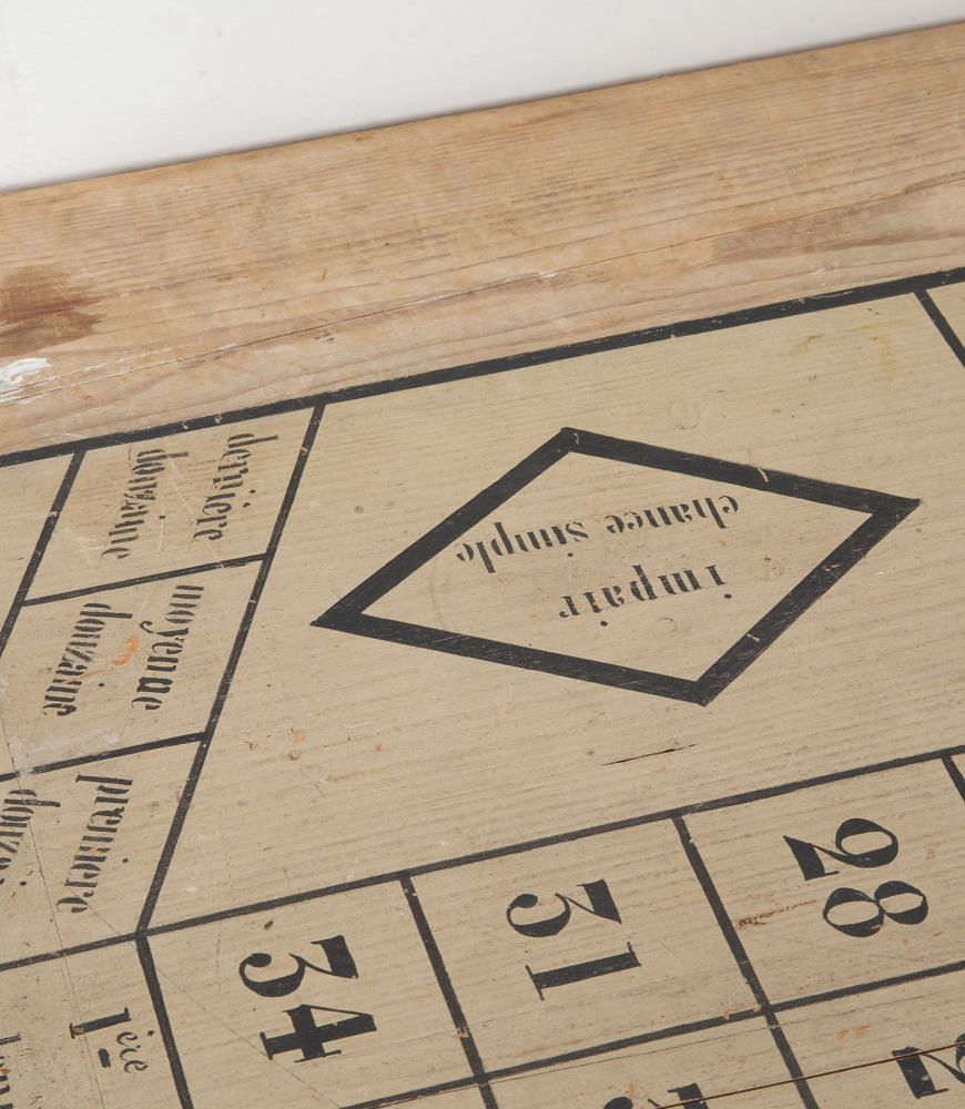 Early 20th Century French Roulette Board and Wheel DA449642