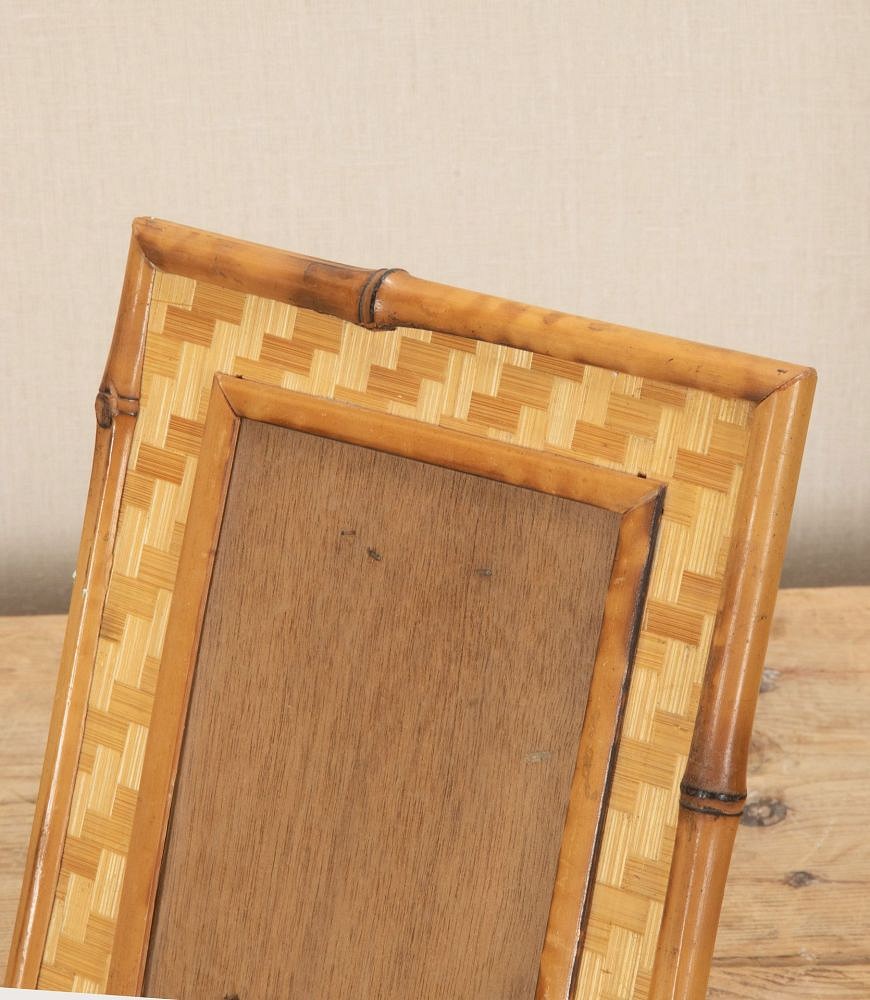 Mid-Century French Bamboo Photo Frame DA4643643