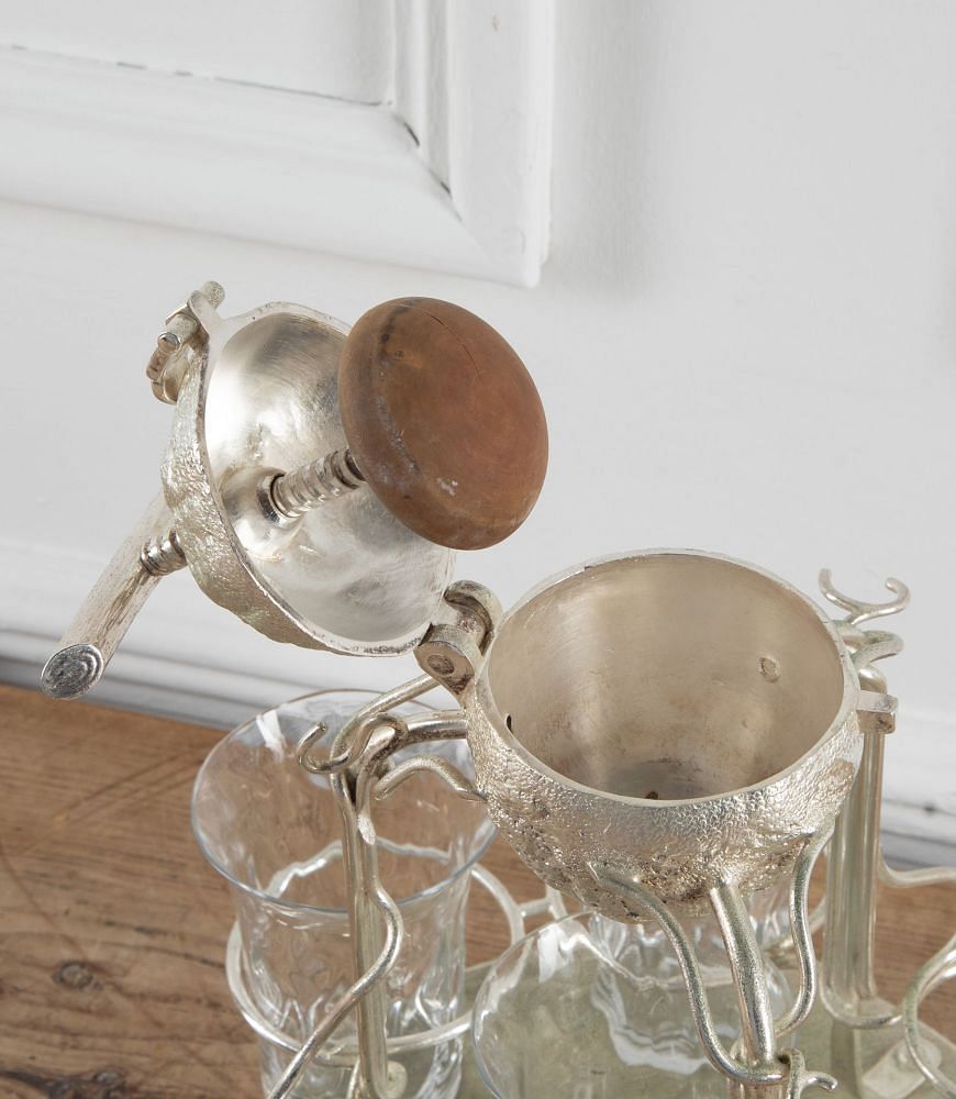 19th Century English Dr Christopher Dresser Citrus Squeezer By Hukin & Heath DA5841532