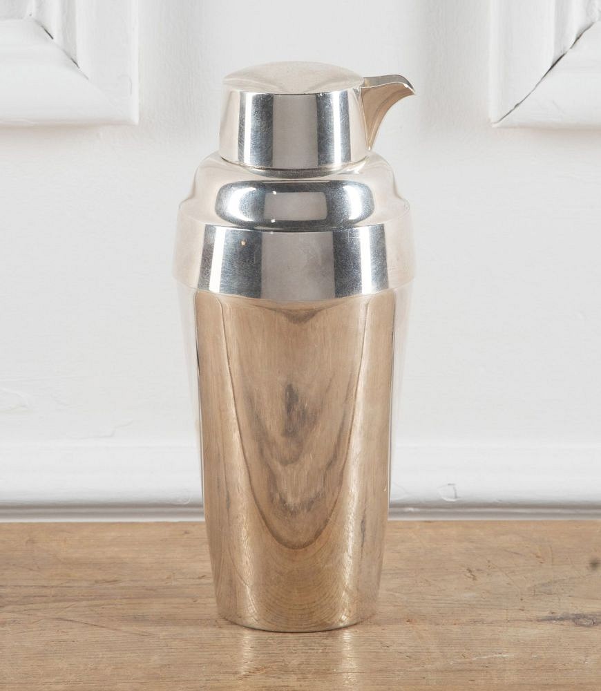 Art Deco Swivel Lid Cocktail Shaker By Gorham & Co Dated 1922 DA5841546