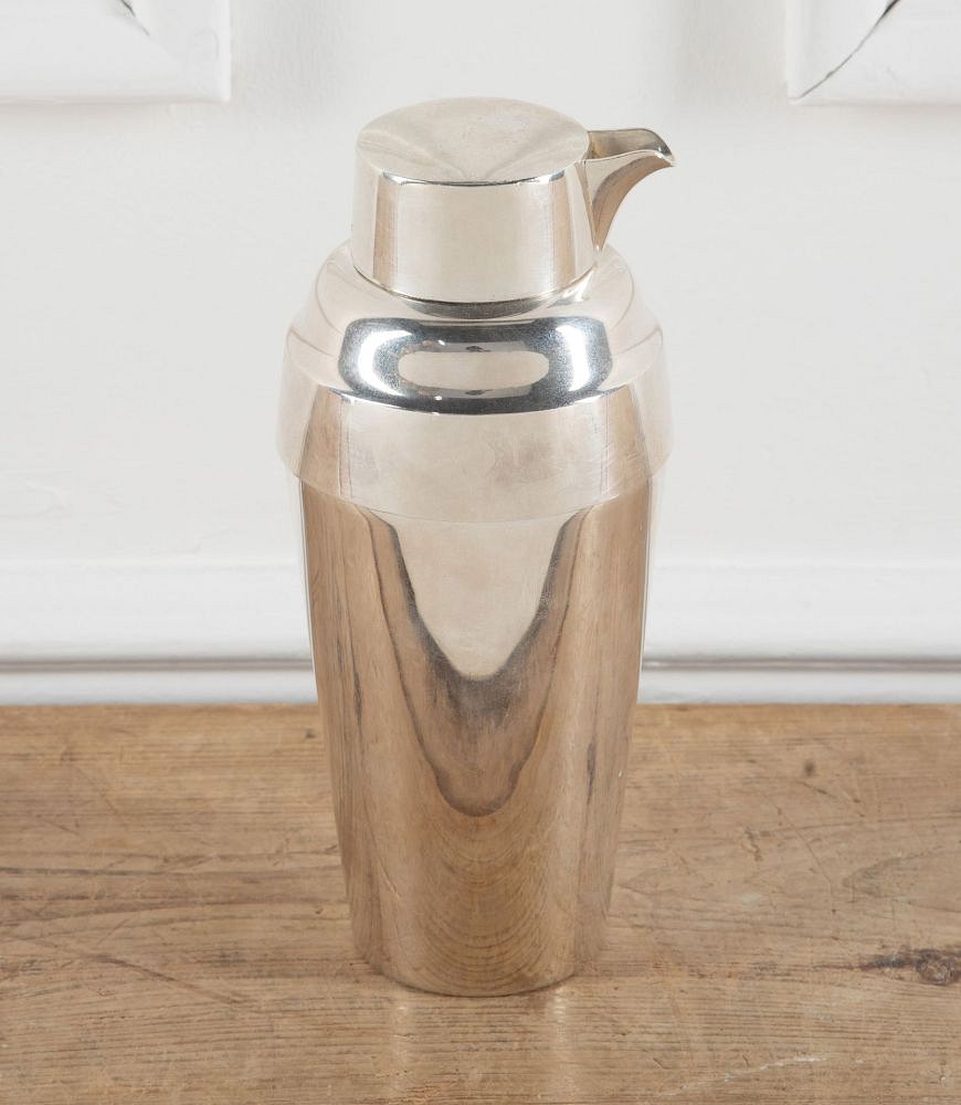 Art Deco Swivel Lid Cocktail Shaker By Gorham & Co Dated 1922 DA5841546