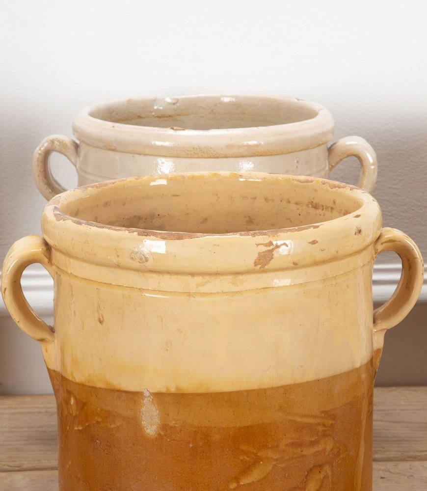 Collection of Six Italian 19th Century Preserving Pots DA6038059