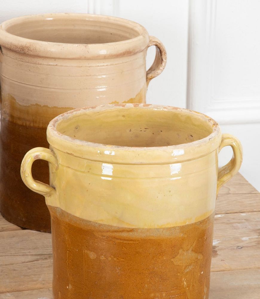 Collection of Six Italian 19th Century Preserving Pots DA6038059