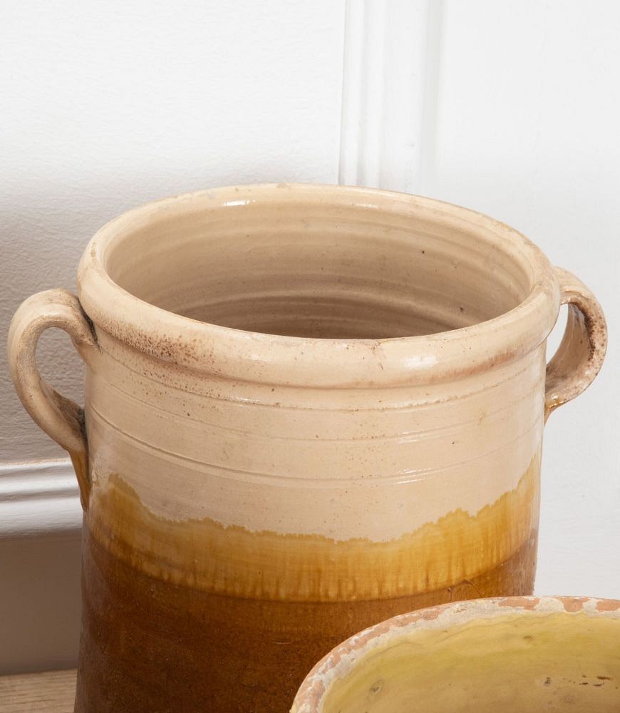 Collection of Six Italian 19th Century Preserving Pots DA6038059