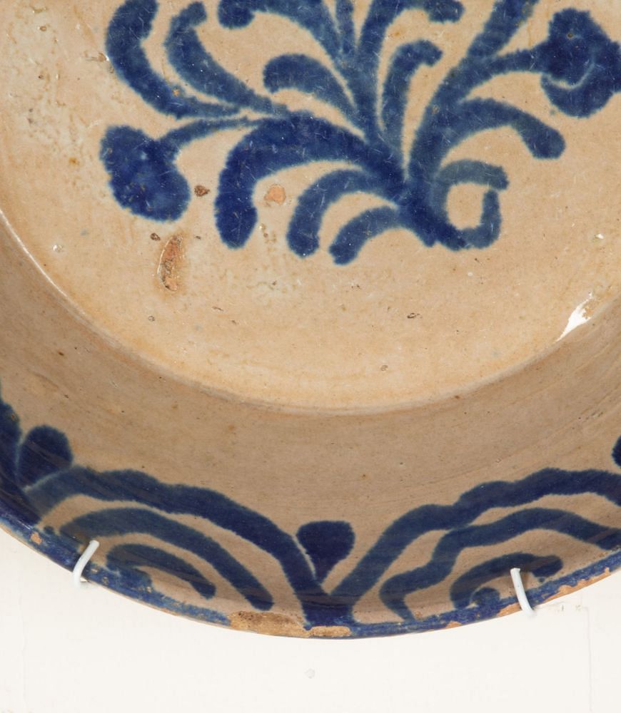 Late 19th Century Spanish Blue and White Fajalauza Bowl DA6042619