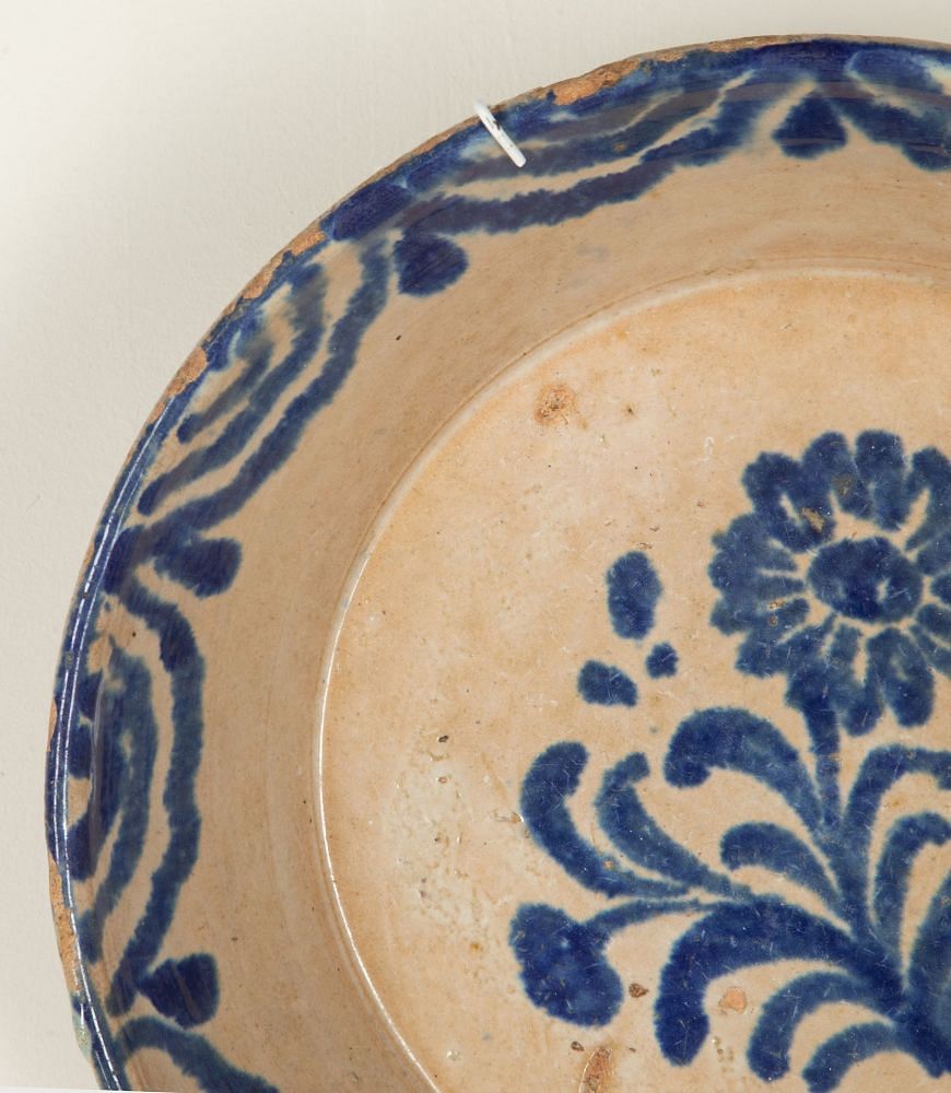 Late 19th Century Spanish Blue and White Fajalauza Bowl DA6042619