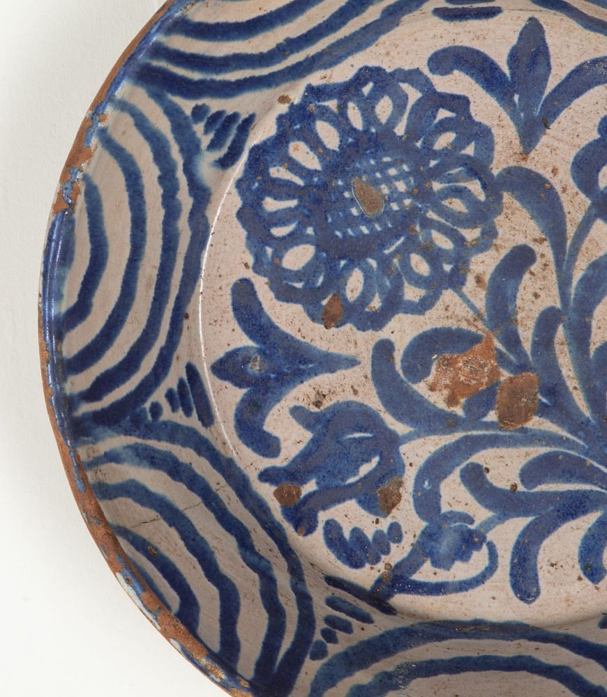 Late 19th Century Spanish Blue and White Fajalauza Bowl DA6042624
