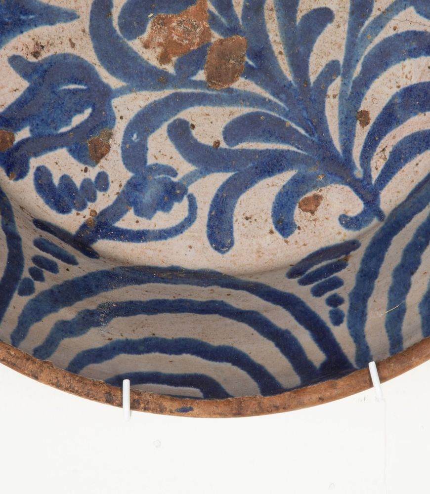 Late 19th Century Spanish Blue and White Fajalauza Bowl DA6042624