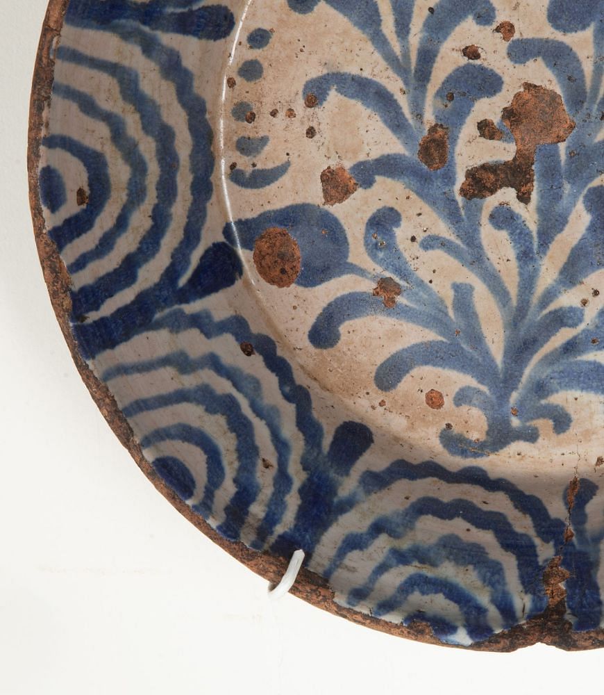 Late 19th Century Spanish Blue and White Fajalauza Bowl DA6042625