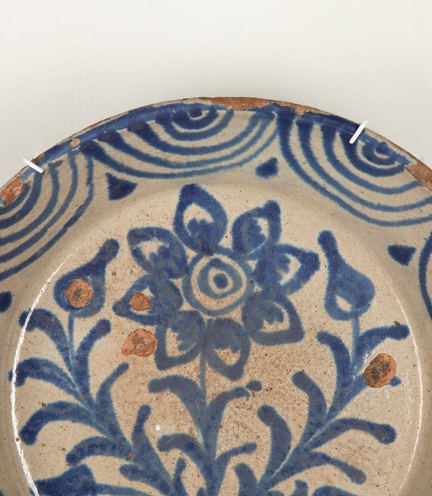 Late 19th Century Spanish Blue and White Fajalauza Bowl DA6042627
