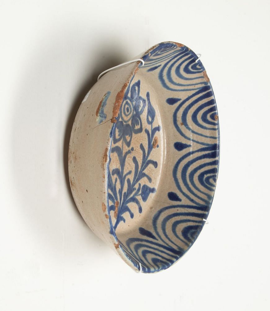 Late 19th Century Spanish Blue and White Fajalauza Bowl DA6042627