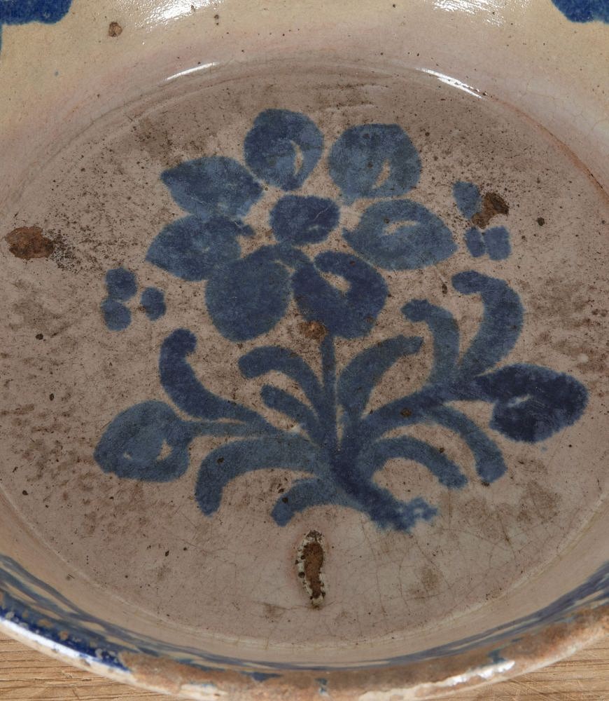 Late 19th Century Spanish Blue and White Fajalauza Bowl DA6042630