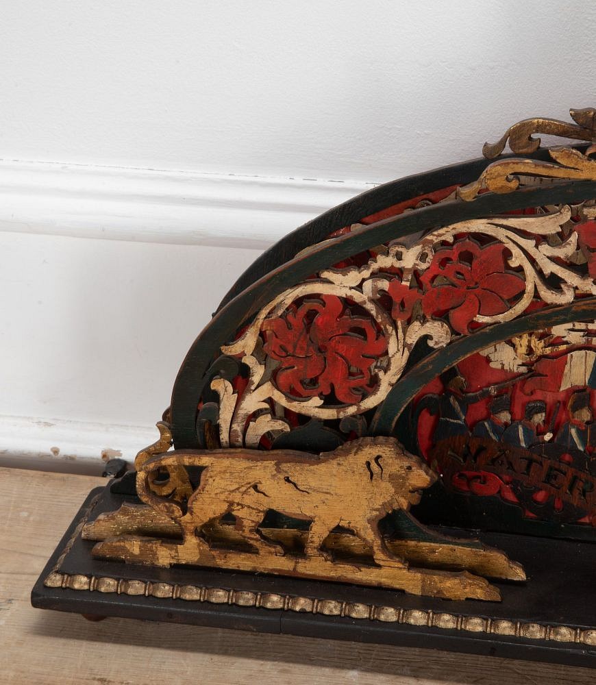 20th Century English Folk Art Waterloo Clock DA6941303