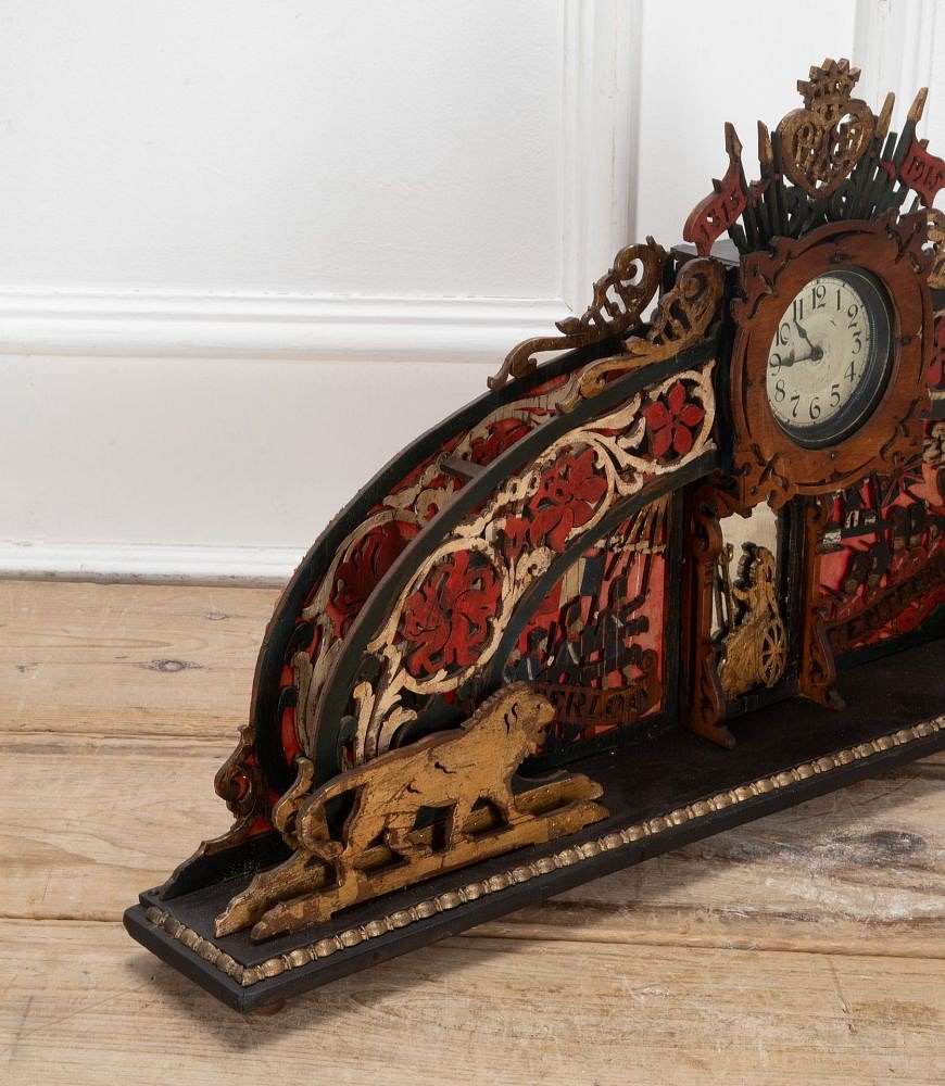 20th Century English Folk Art Waterloo Clock DA6941303
