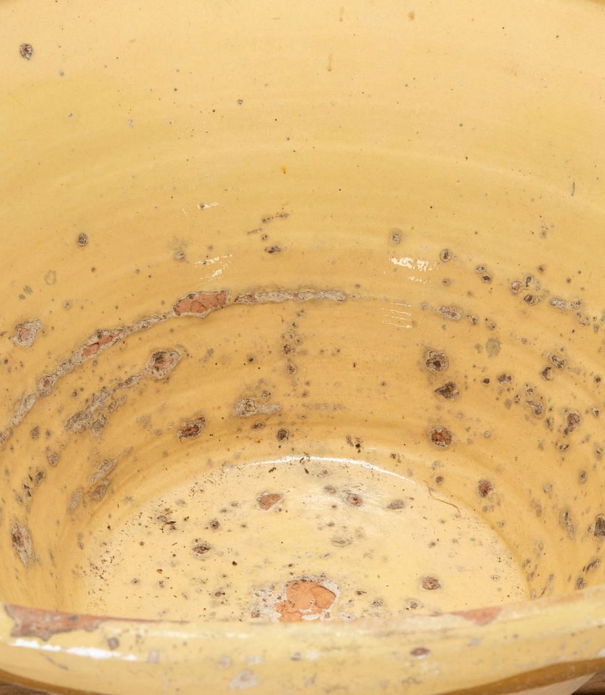 Large 19th Century French Tian or Dairy Bowl DA7240376