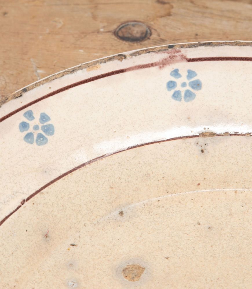 Large 19th Century Italian Farmhouse Platter DA7437644