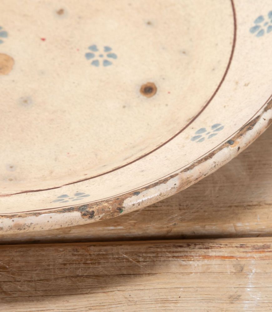 Large 19th Century Italian Farmhouse Platter DA7437644
