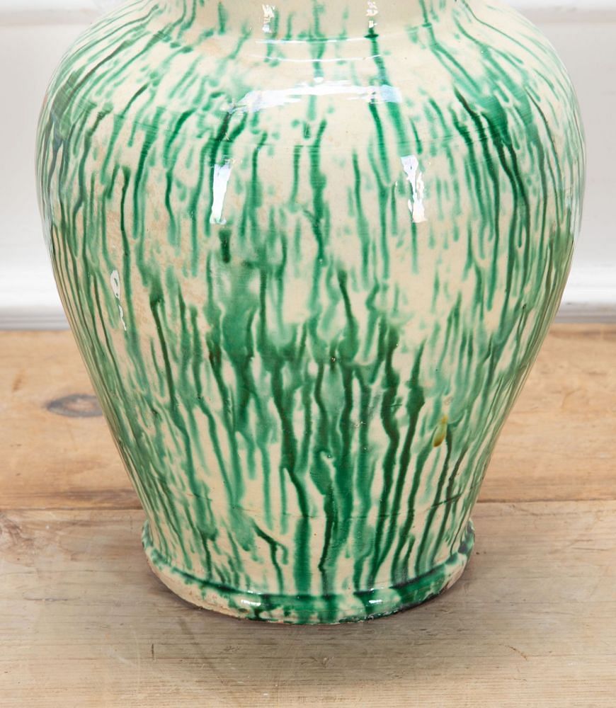 19th Century Italian Yeast Jar with Lid DA7437650