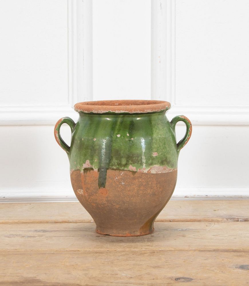 19th Century Green Glazed French Confit DA7438659