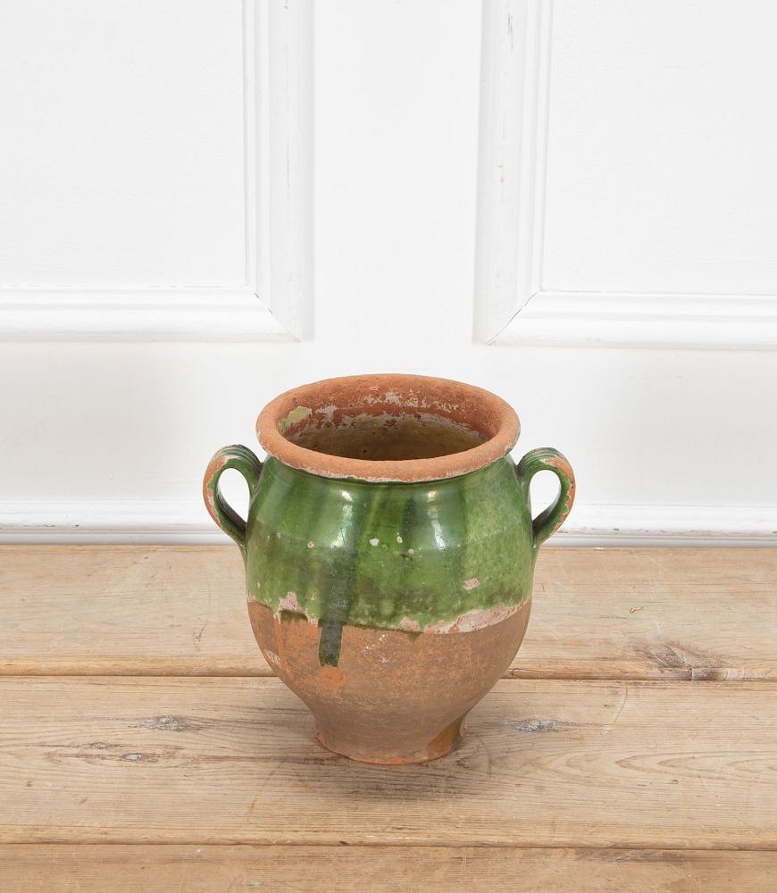 19th Century Green Glazed French Confit DA7438659