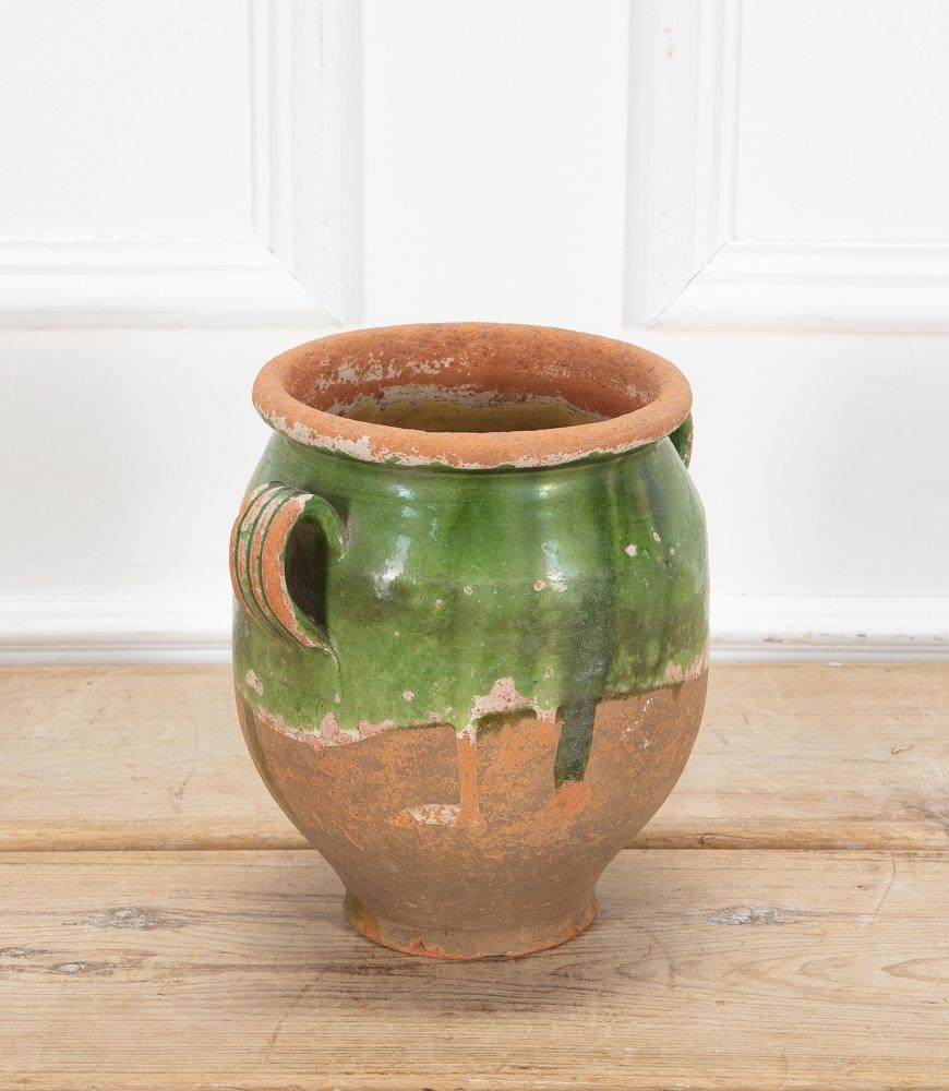 19th Century Green Glazed French Confit DA7438659