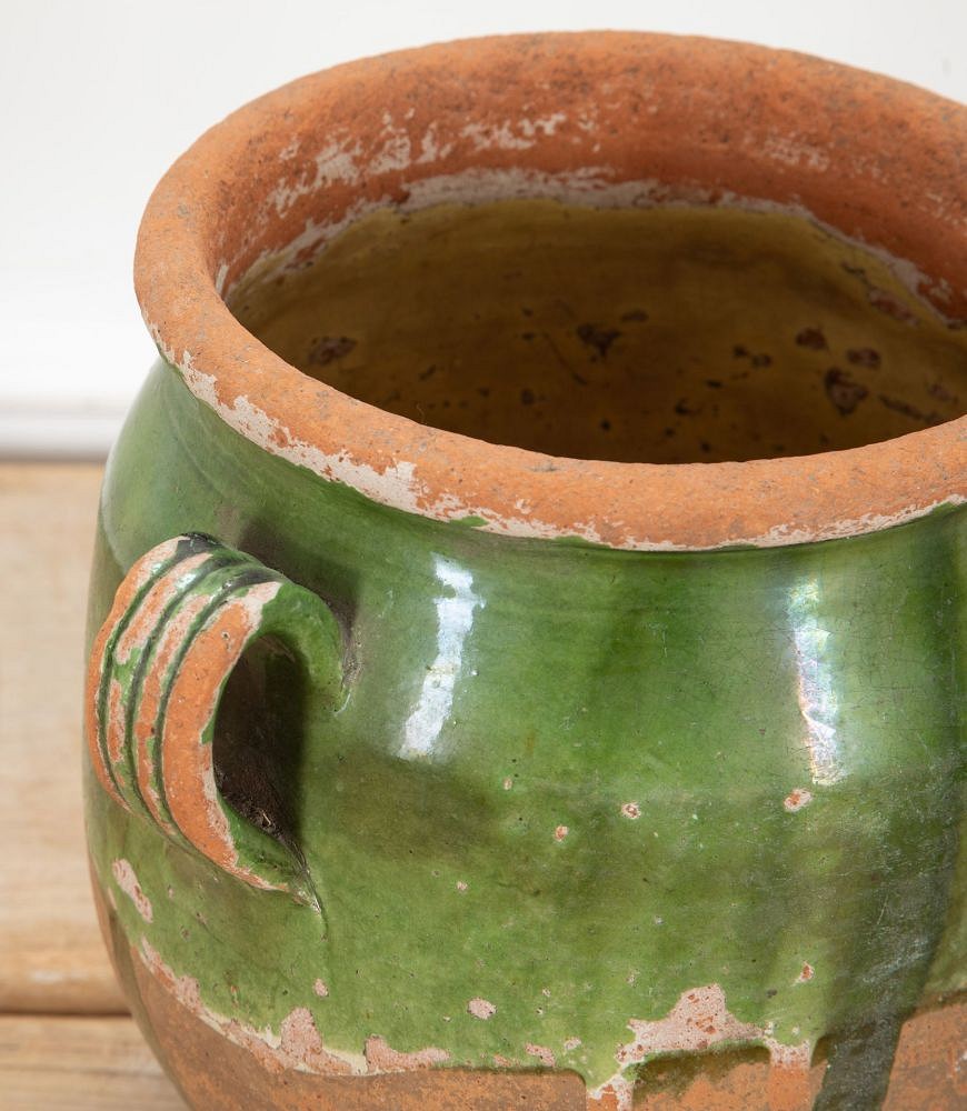 19th Century Green Glazed French Confit DA7438659