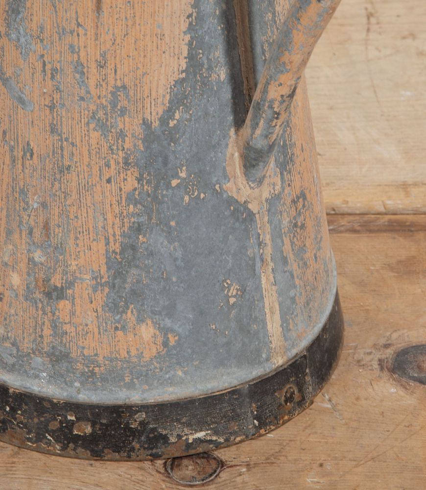 19th Century French Painted Zinc Pitcher DA7439001