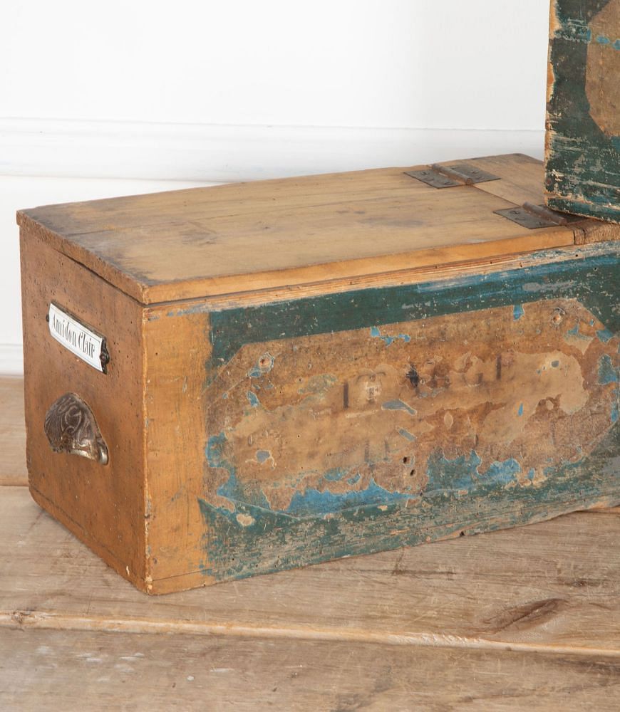 Set of Three 19th Century French Starch Boxes DA8036234